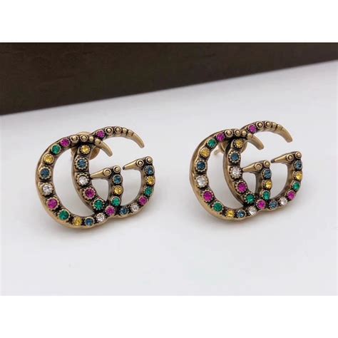 gucci earrrings|gucci earrings colorful.